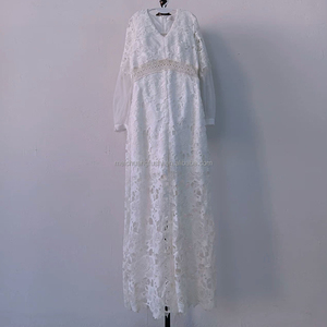 Combinaison élégante en dentelle blanche bohème <span class=keywords><strong>pour</strong></span> femmes - Product Image 2
