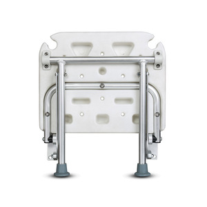 Elly <b>Folding</b> Shower Chair 42x38x40cm Aluminum Alloy Wall Mounted Bathroom <b>Stool</b> For Elderly And Pregnant Women - Product Image 2