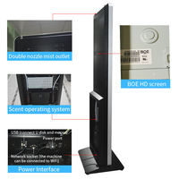 Grande couverture commerciale Spa boutique hôtel grande surface LCD écran tactile système de parfum diffuseur d'air pour la publicité