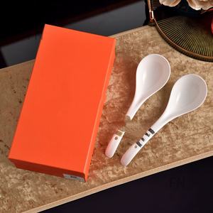 ช้อนเซรามิกคุณภาพสูงสำหรับใช้ในครัวเรือน ช้อนตักข้าวสำหรับครัว - Product Image 1