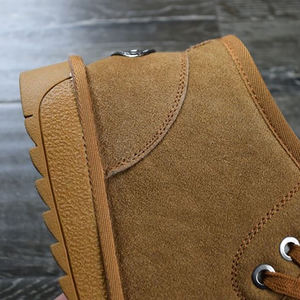 <span class=keywords><strong>Botines</strong></span> <span class=keywords><strong>de</strong></span> nieve para hombre, cálidos, suaves, personalizados, <span class=keywords><strong>de</strong></span> piel Natural gruesa, para invierno - Product Image 4