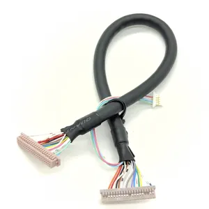 Hirose DF14-20S-1.25C 20Pin to DF13-40P 40Pin Molex 51146-0500 Backlight Lvds Cable