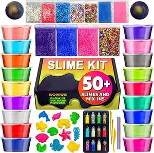 Hot Selling Diy <b>Slime</b> Making Kit Custom Ice Cream Charms Non-toxic Diy <b>Slime</b> Making Kit for Kids - Product Image 3
