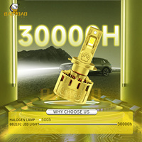 BAOBAO Ampoule de phare LED de haute qualité 120w 300 Watt 600w H1 H7 H8 H11 9005 9006 50000lm pour voiture H4