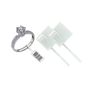 Étiquette RFID UHF longue portée <span class=keywords><strong>en</strong></span> gros avec système <span class=keywords><strong>antivol</strong></span>, étiquette RFID <span class=keywords><strong>en</strong></span> papier PET pour la gestion des bijoux - Product Image 1