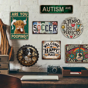 Letreros Metálicos Vintage de Películas, Decoración de Pared de Alta Calidad, Venta al Por Mayor - Product Image 2