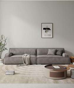 Canapé sectionnel Canapé en tissu Siège personnalisé Meubles de bureau à domicile 3 + 2 + 1 places Canapé de salon - Product Image 2
