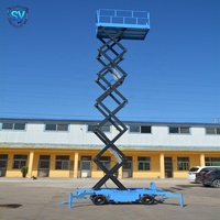 Plateforme élévatrice mobile à ciseaux SY, hydraulique, pour travaux en hauteur, équipement de levage manuel pour entrepôt, usine, maintenance