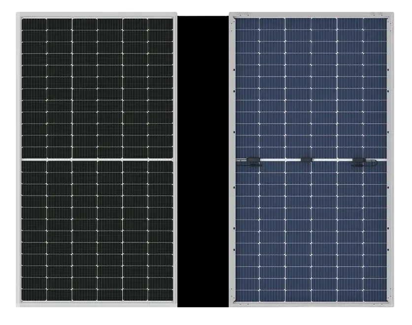 Mejor precio panel solar 540W 545W 550W Módulo de paneles solares bifaciales de vidrio simple y doble para sistema solar