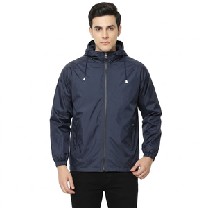 Chaquetas Cortavientos Personalizadas al por Mayor, Chaquetas Deportivas Cortas Reflectantes para Hombre, Chaqueta Cortavientos - Product Image 1