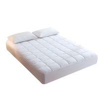 Matelas pour lit queen-size 100% imperméable, anti-poussière, respirant, antibactérien, écologique, matelassé, uni, en polyester, ultra-doux, pliable, pour adultes