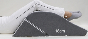 Oreiller réglable pliable en mousse à mémoire de forme pour les jambes et le dos-Reflux acide, anti ronflement, brûlures d'estomac - Product Image 4