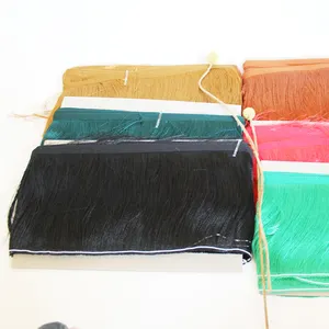 Wholesale 100% Polyester Simple Design Fringe Trims For Decorative Curtains Garments Home Textiles