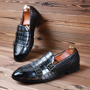 Chaussures habillées formelles de qualité supérieure pour hommes, confortables et élégantes, fabriquées à la main, sur mesure, augmentant la taille, disponibles en hiver - Product Image 5