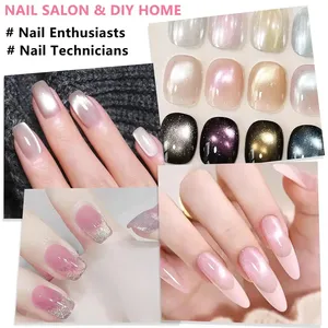 Imán para Uñas de Acero Inoxidable con Diseño de Ojo de Gato, Herramienta de Doble Cabeza Cilíndrica con Cuentas Magnéticas Reutilizables para Salones de Uñas y Uso Doméstico - Product Image 6
