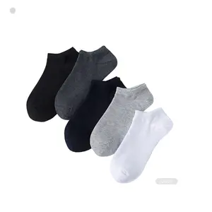 BX-D0052 courtes hommes chaussettes 100% coton hommes cheville chaussettes