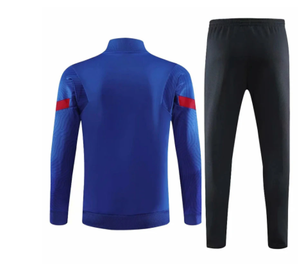 <span class=keywords><strong>Pantaloni</strong></span> a maniche lunghe da esterno blu nero da allenamento quick dry tight running sports - Product Image 3