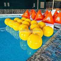 Tube flottant gonflable en PVC AirTight de 3 m de long pour événements aquatiques, capacité 5-10 passagers