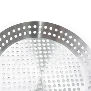Cesta Redonda para Asar con Asa, Cesta para Asar de Acero Inoxidable, Accesorio de Cocina Duradero para Barbacoa, para Parrillas de Carbón y Gas - Product Image 2