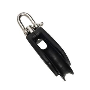 Baja tahan karat 316 katrol nilon laut blok putar 38 mm dengan gunting nilon dan kunci palsu kapal Yacht perangkat keras - Product Image 2