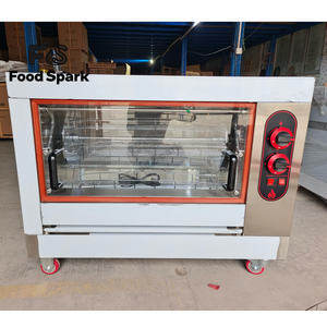 Horno <span class=keywords><strong>Asador</strong></span> de Pollos a Gas, <span class=keywords><strong>Asador</strong></span> Giratorio Automático de Acero Inoxidable, Asadores de Pollo Comerciales para Restaurantes de Comida Rápida - Product Image 1
