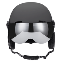 Casque de ski intelligent, visière intégrée, compatible caméra, compatible queue de cheval, ajustement réglable, OEM/ODM