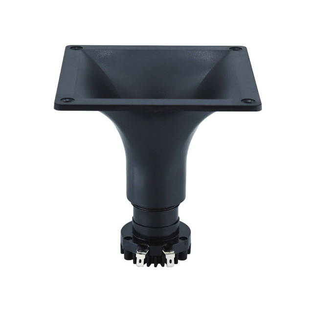 Trumpet neodymium magnet high-frequency speaker 130x130mm 25-core resin diaphragm square stage audio speaker
