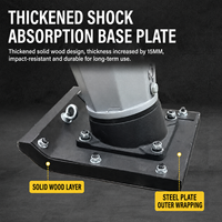 Compacteur à main thermique Gx160 5,5 CV avec moteur Honda, populaire dans la catégorie des compacteurs à piston