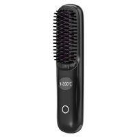 Lisseur de cheveux portable anti-brûlure : simplifie les étapes quotidiennes de soin des cheveux et maintient une texture douce et soyeuse