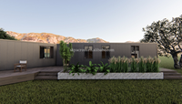 Maison modulaire flexible à 2 étages, cottage, 3 chambres, 3 salles de bain, résidence moderne préfabriquée, duplex, villa de luxe prête à l'emploi