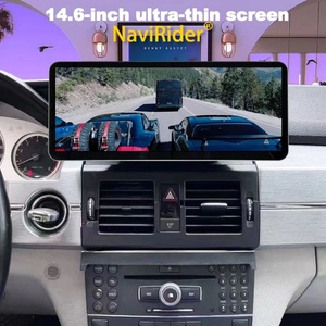 วิทยุติดรถยนต์ขนาด 14.6 นิ้ว รองรับ Carplay ระบบ Android 14 พร้อม GPS Navi สำหรับรถยนต์ Mercedes GLK X204 ปี 2008-2012 เครื่องเล่นมัลติมีเดีย วิดีโอ เครื่องเสียงในรถยนต์ ติดตั้งบนคอนโซลหน้ารถ รับประกัน 1 ปี - Product Image 1