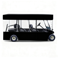 Housse de protection robuste pour chariot de golf en Oxford 600D, imperméable et résistante aux UV, pour 6 personnes, avec portes