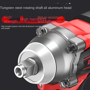 Llave de Impacto Inalámbrica de 21V con Batería de Litio, sin Escobillas, para Reparación Automotriz, de Alto Torque, para Uso Industrial y en Andamios - Product Image 3