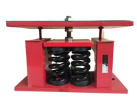 Isolateurs à ressort d'amortissement robustes pour grandes machines, utilisés dans les ventilateurs, les pompes, les tours de refroidissement et les groupes électrogènes.