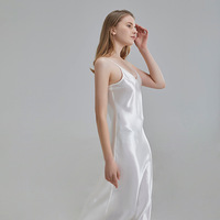 Pyjama en soie de mûrier 100% pure 22 Momme pour femmes, robe élégante et simple, robes en soie de qualité 6A