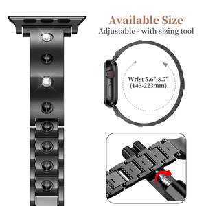 <span class=keywords><strong>Bracelet</strong></span> pour <span class=keywords><strong>femme</strong></span> pour <span class=keywords><strong>apple</strong></span> <span class=keywords><strong>Watch</strong></span> 41mm 40mm 38mm, <span class=keywords><strong>bracelet</strong></span> brillant cadeau <span class=keywords><strong>femme</strong></span> pour IWatch Series 9 8 <span class=keywords><strong>7</strong></span> 6 5 4 - Product Image 4