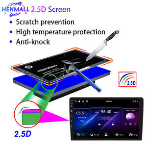Reproductor Multimedia Henmall Universal 2 Din de 9 Pulgadas <span class=keywords><strong>con</strong></span> <span class=keywords><strong>Pantalla</strong></span> Táctil IPS, Navegación GPS, Android, Reproductor de DVD para Auto, Estéreo para Auto, Radio para Auto - Product Image 3