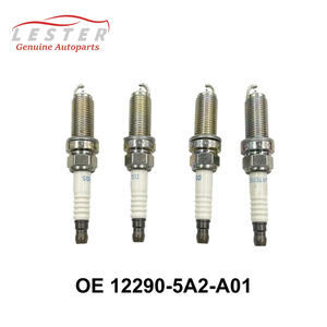 Bujía láser genuina 12290-5A2-A01 DILKAR7G11GS Bujías de doble <span class=keywords><strong>iridio</strong></span> Velas Bujias 122905A2A01 para coche Honda - Product Image 4