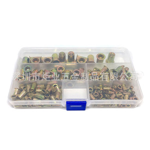 Juego de Tuercas Remachables Moleteadas Juye Hardware M3 M4 M5 M8 de Acero Zincado para la Industria de la Construcción - Product Image 2