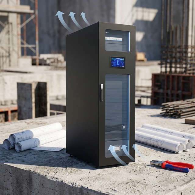 Thermal Efficient High Quality Modular Data Center Solution Cabinet Air Conditioner Smart Server Rack Cooling System