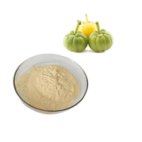Extrait de Garcinia Cambogia en poudre, pur tamarin de Malabar, ingrédient botanique pour la transformation commerciale et la distribution en gros