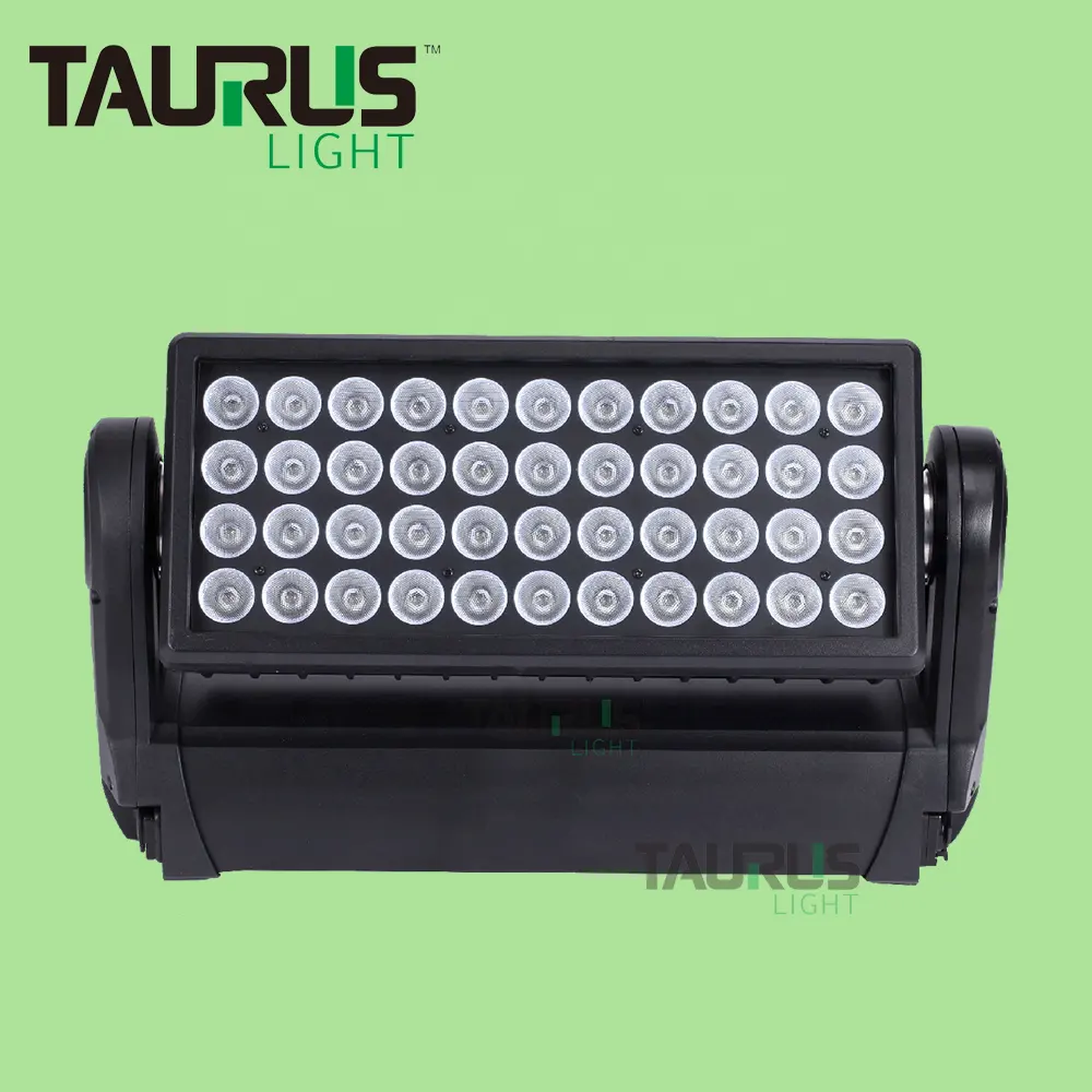 44 × 10W RGBW 4in1 LED Move Washer Light Waterproof LED Flood Wash Stage Light