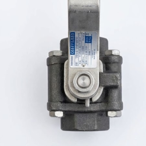 Vanne à boisseau sphérique industrielle en acier au carbone forgé 800 LB, à sertir et à souder, pour le contrôle du débit, manuelle, OEM, pour l'huile - Product Image 2