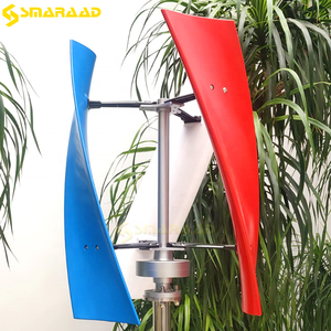 Máy phát điện năng lượng thay thế mini Trung Quốc 12V 24V 500W, tua bin gió đứng gia dụng - Product Image 4