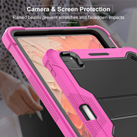 Étui hybride en silicone et PC antichoc Coque de protection complète pour iPad Air4 Air5 10.9 iPad Pro 11 2020 2022