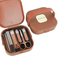 Kit de Manucure et Pédicure Portable Anti-éclaboussures pour Salon et Bébé – Trousse de Beauté Complète