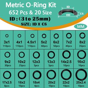 ซ็อกเก็ตยางปะเก็นโอริง705ชิ้นชุดซ่อมท่อในสวนแรงดันสูง - Product Image 2