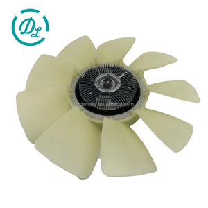 EexcavaStart Fan Clutch Assembly 87340008 47049943 for Backhoe Loaders Heavy Duty Viscous Cooling <b>Drive</b> - Product Image 1