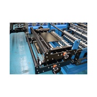 Máquina perfiladora de chapa corrugada trapezoidal de doble capa PLC, máquina para fabricar láminas para techos