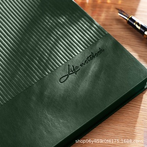 Agenda spirale A5 avec couverture en cuir souple et pages imprimées pour l'école et le travail, option cadeau - Product Image 4